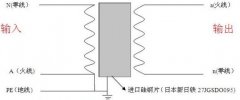 220V单相隔离变压器接线原理图