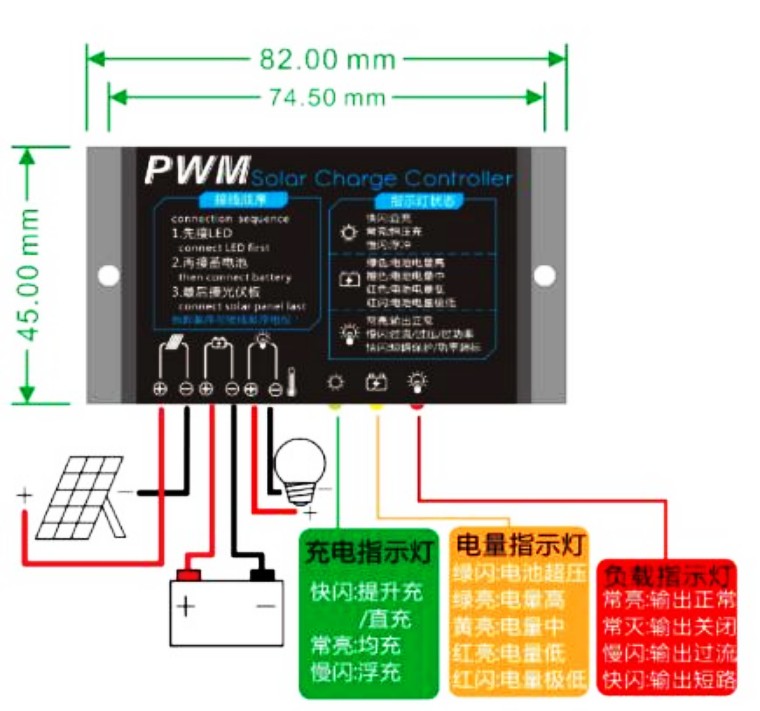 IR系列防水控制器接线方式